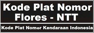 Kode Plat Nomor Kendaraan Fores NTT