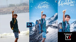 photoshop tutorials like Adventure in photoshop cc |Yzcreation