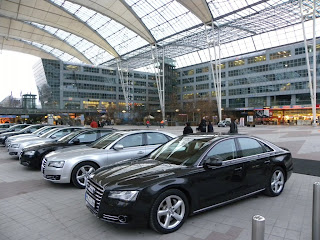 Audi A8 Munich Airport Demuinck Pardon