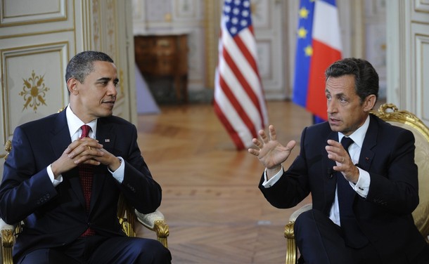 nicolas sarkozy obama. President Nicolas Sarkozy