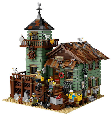 LEGO Ideas - 21310 Antigua Tienda de Pesca | Juego de construcción 2017 | DETALLE JUGUETE