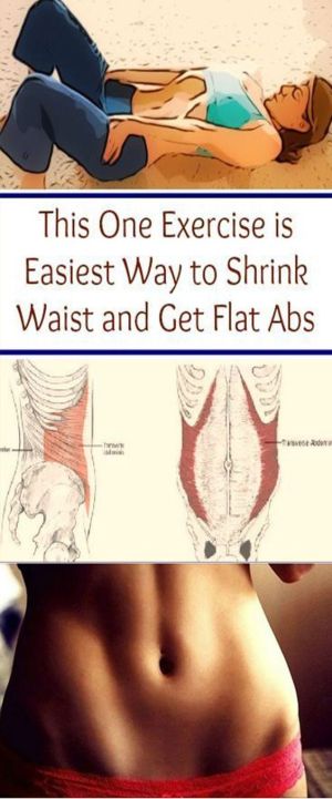 Vacuum in The Belly – Get a Thinner Waist and Flat Stomach With This Simple Exercise