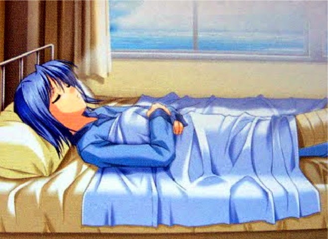 Gambar Kartun  Wanita Tidur