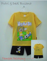 baju kartun motif donald duck