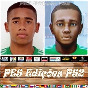  Gabriel Jesus (Palmeiras) PES PS2