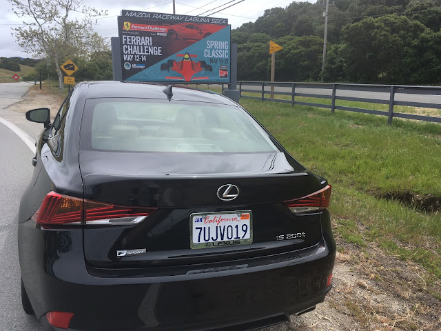 2017 Lexus IS 200t F SPORT rear view