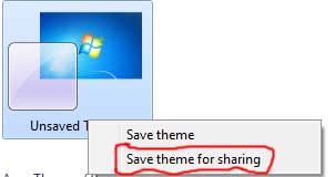 create windows 7 themes