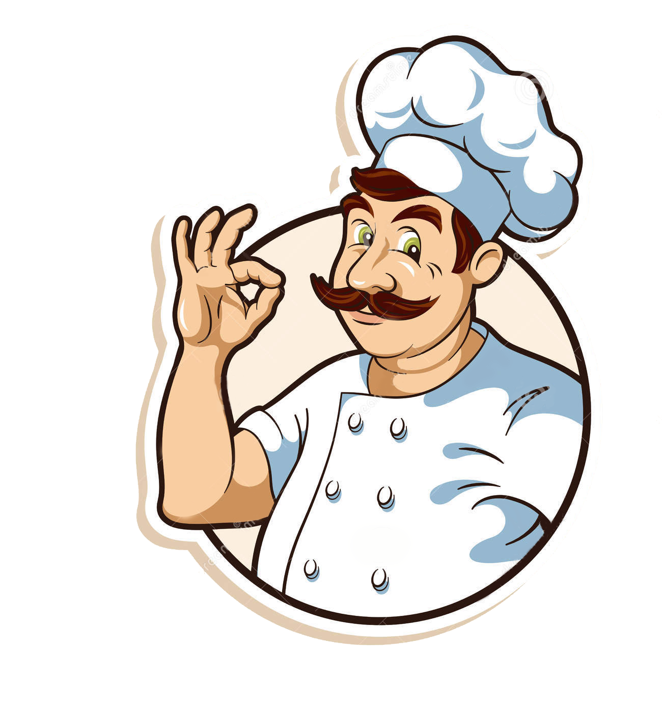 HD PNG PSD free download chef cook vector illustration 