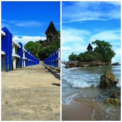 Panorama Pantai  Balekambang Pesona Wisata Jawa Timur