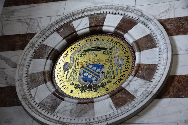 Basilica Notre-Dame de la Garde Marseille shield