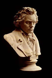 Bust statue of Ludwig van Beethoven by Hugo Hagen