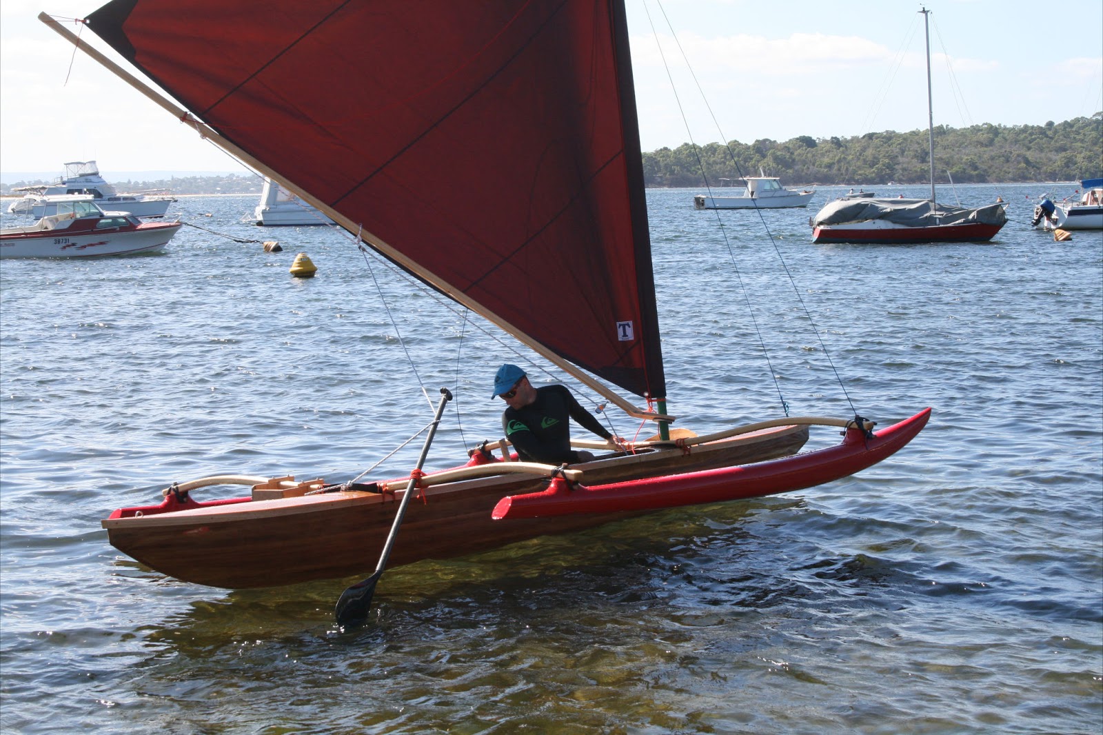 Outrigger Sailing Canoes: Ulua by Jeremy Eagleton