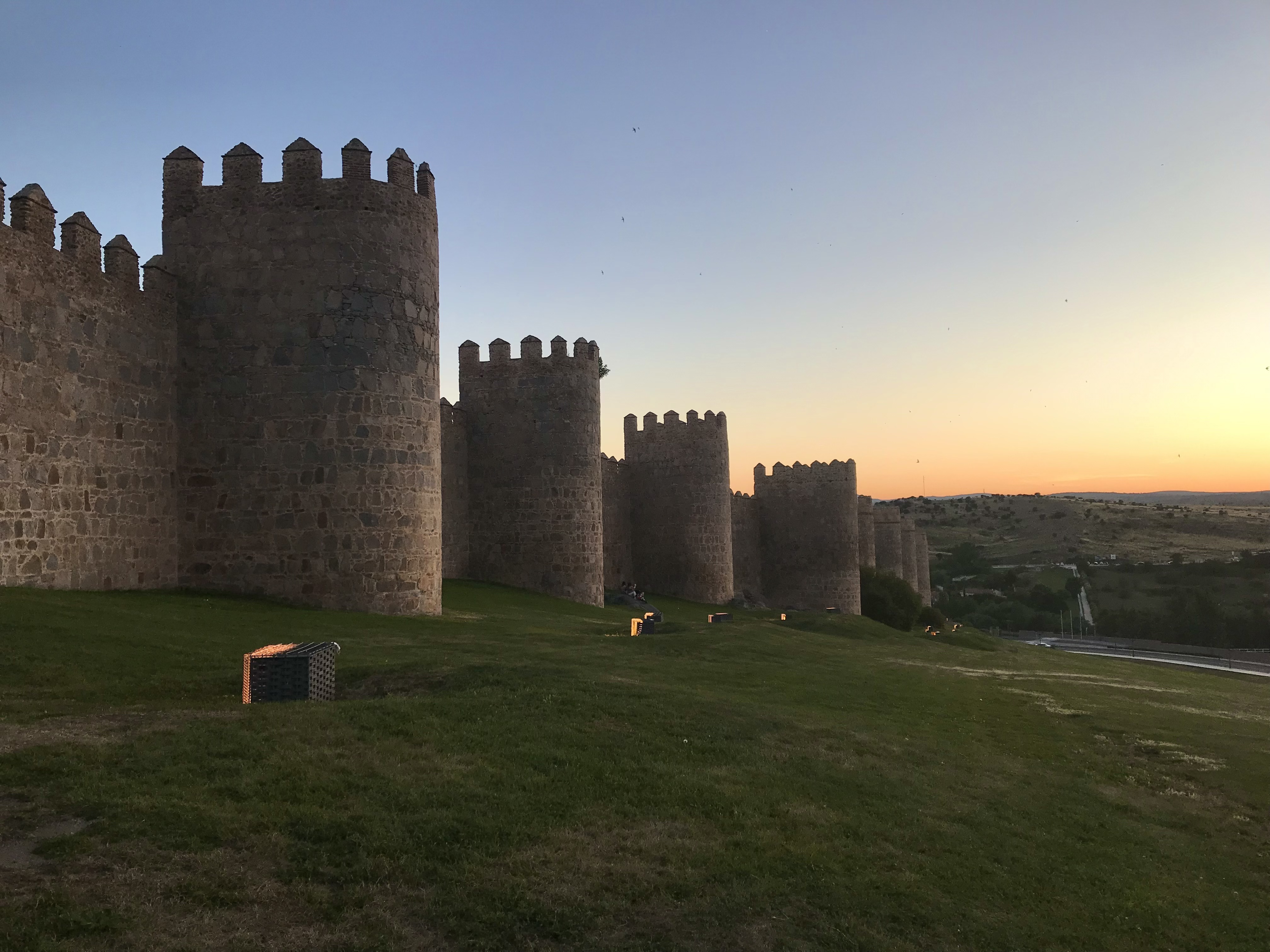 Ávila, Espanha, muralha, viagem