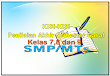 DOWNLOAD KISI-KISI PENILAIAN AKHIR SEMESTER (PAS) GANJIL KELAS 7,8 DAN 9 SMP/MTs KURIKULUM 2013