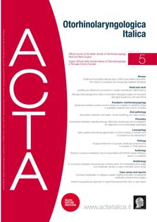 ACTA Otorhinolaryngologica Italica 2016-05 - October 2016 | ISSN 1827-675X | TRUE PDF | Bimestrale | Professionisti | Medicina | Salute | Otorinolaringoiatria
ACTA Otorhinolaryngologica Italica first appeared as Annali di Laringologia Otologia e Faringologia and was founded in 1901 by Giulio Masini. It is the official publication of the Italian Hospital Otology Association (A.O.O.I.) and, since 1976, also of the Società Italiana di Otorinolaringologia e Chirurgia Cervico-Facciale (S.I.O.Ch.C.-F.).
The journal publishes original articles (clinical trials, cohort studies, case-control studies, cross-sectional surveys, and diagnostic test assessments) of interest in the field of otorhinolaryngology as well as case reports (unique, highly relevant and educationally valuable cases), case series, clinical techniques and technology (a short report of unique or original methods for surgical techniques, medical management or new devices or technology), editorials (including editorial guests – special contribution) and letters to the editors. Articles concerning science investigations and well prepared systematic reviews (including meta-analyses) on themes related to basic science, clinical otorhinolaryngology and head and neck surgery have high priority. The journal publish furthermore official proceedings of the Italian Society, special columns as well as calendar of events.
Manuscripts must be prepared in accordance with the Uniform Requirements for Manuscripts Submitted to Biomedical Journals developed by the international committee of medical journal editors. Texts must be original and should not be presented simultaneously to more than one journal.
Only papers strictly adhering to the editorial instructions outlined herein will be considered for publication. Acceptance is upon the critical assessment by experts in the field (Reviewers), the introduction of any changes requested and the final decision of the Editor-in-Chief.