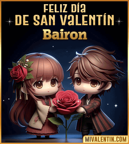 Imagen Gif feliz día de San Valentin Bairon