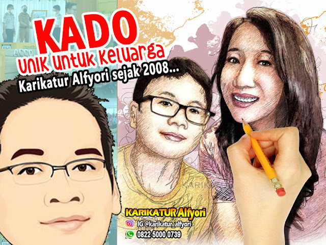 Membuat Sketsa Karikatur