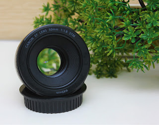 Jual Lensa Fix Canon 50mm STM Bekas