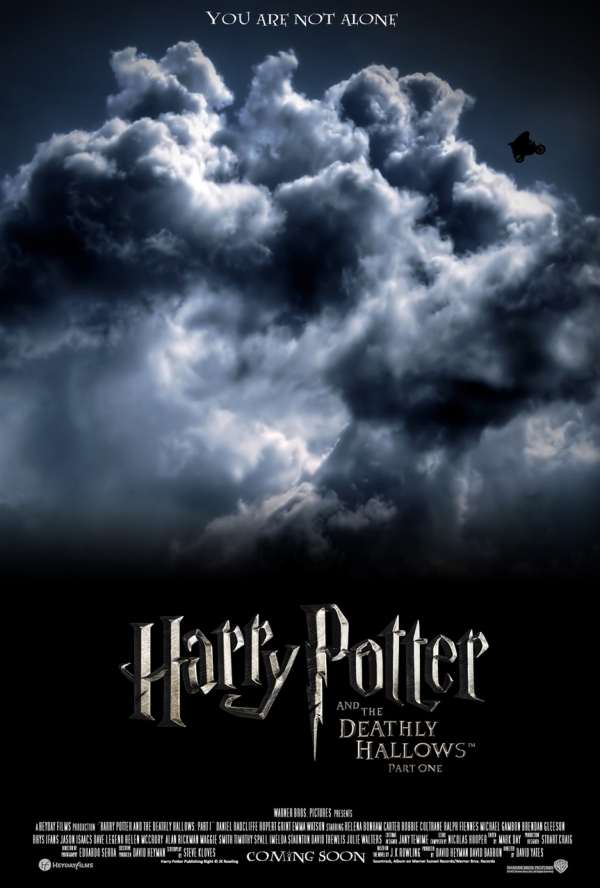 harry potter and the deathly hallows part 1 movie cover. harry potter 7 part 1 movie