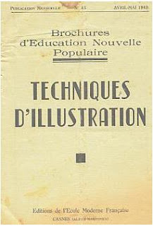 Bibliothèque d’éducation nouvelle populaire, N°45 – avril-mai 1949, TECHNIQUES D’ILLUSTRATION, Editions de l’Ecole Moderne Française (ICEM)
