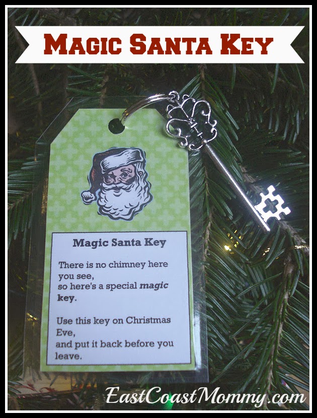 Download East Coast Mommy: Magic Santa Key (with free PRINTABLE)