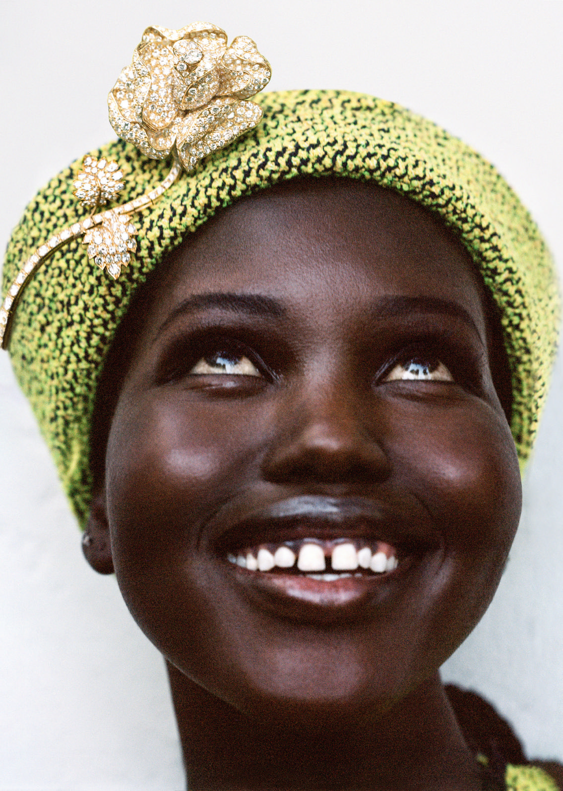 Adut Akech in Vogue UK March 2023 by Sean Thomas