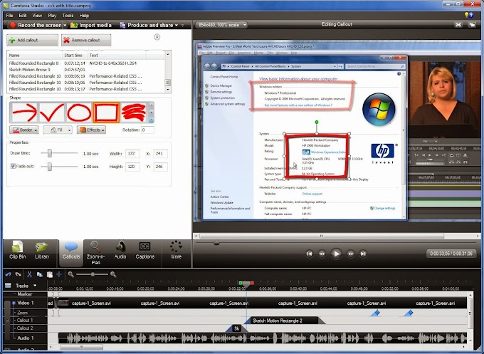 CAMTASIA STUDIO  ALL VERSIONS 