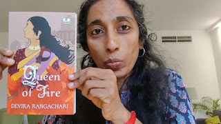 Devika Rangachari wrote a book titled "Queen of Fire" on Rani of Jhansi