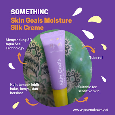 SOMETHINC Skin Goals Moisture Silk Crème memiliki banyak manfaat, terutama untuk kulit sensitif