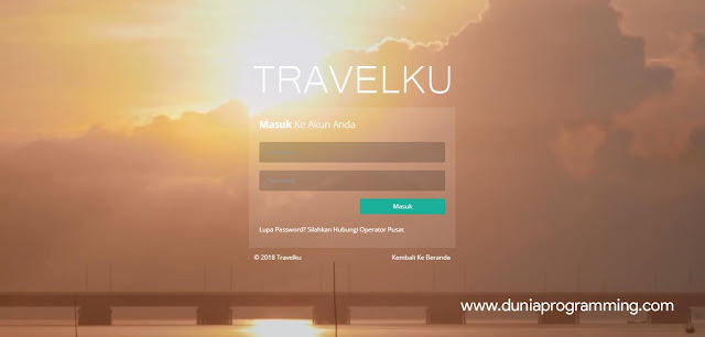 Aplikasi Tiket Pesawat dan Kereta Api Berbasis Website