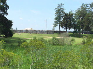 Historic Jamestown Outside the encampment 