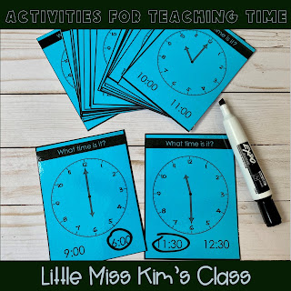 Activities for teaching time / clocks