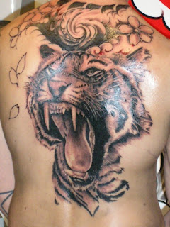 tiger tattoos, tattooing