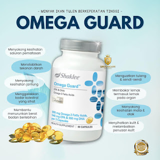 Promosi Omega Guard Shaklee Januari 2024 Minyak Ikan Omega-3