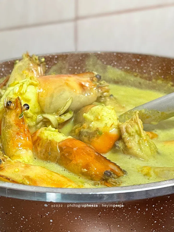 Udang Galah Sungai Masak Lemak Cili Api