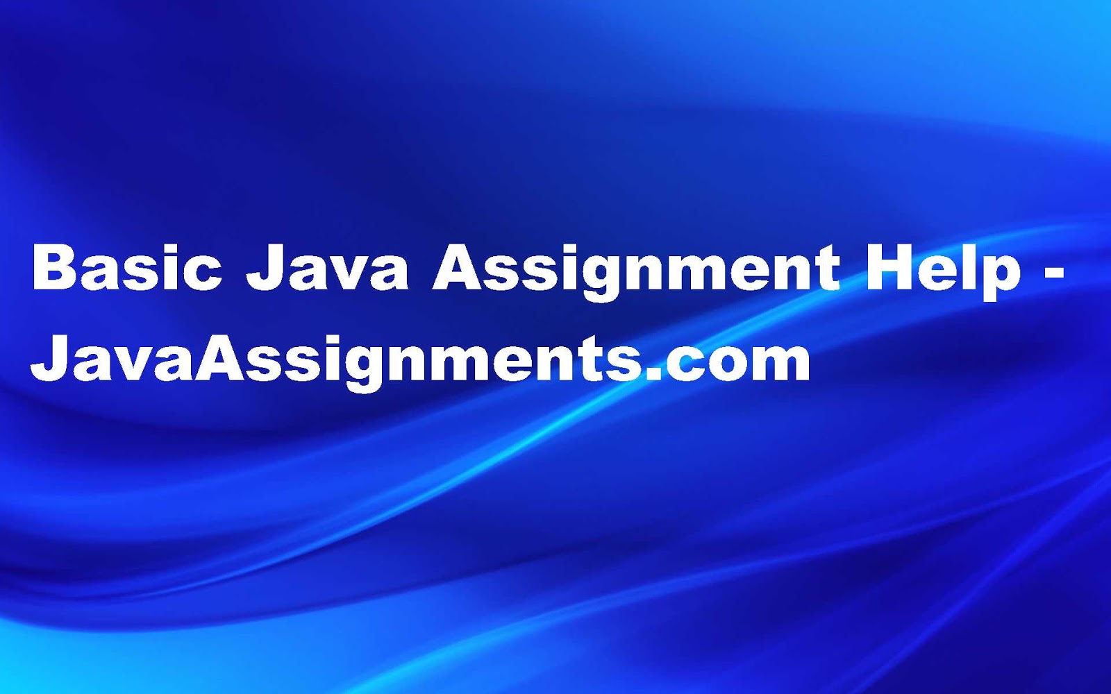Intellij Java Assignment Help