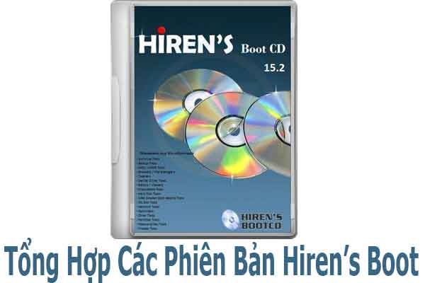 tong hop cac phien ban hiren boot