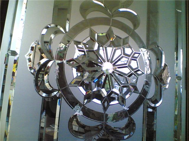 Surabaya art glass kaca  inlay 