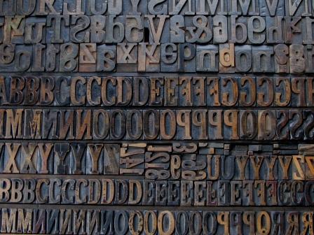 lettered blocks. LUSCIOUS LETTER BLOCKS!