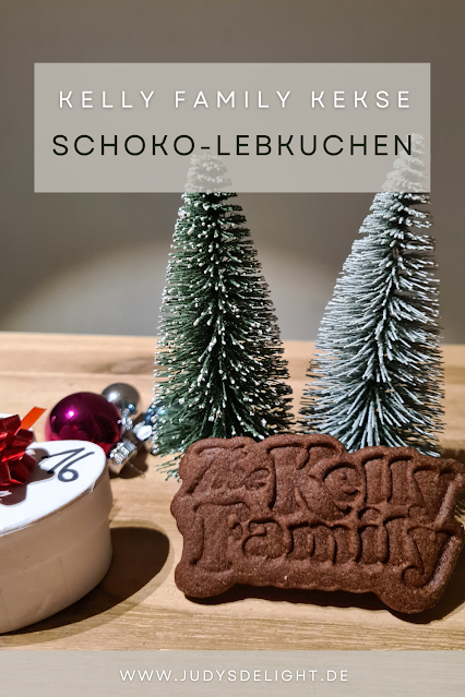 Kelly Family Schoko-Lebkuchen Kekse mit einer Ausstechform