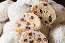 CHOCOLATE CHIP SNOWBALL COOKIES