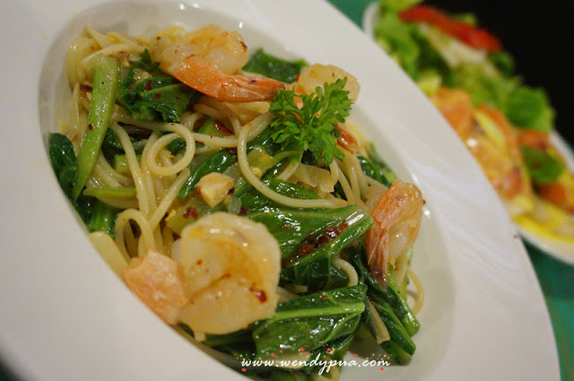 Aglio Olio Prawn Spaghetti - RM28.50