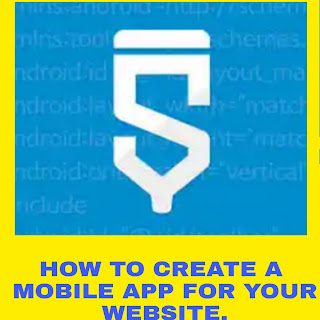 Easy way to create a mobile app for your website with your Android phone