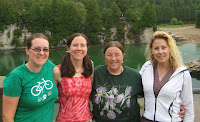 Me and my girls in Elora