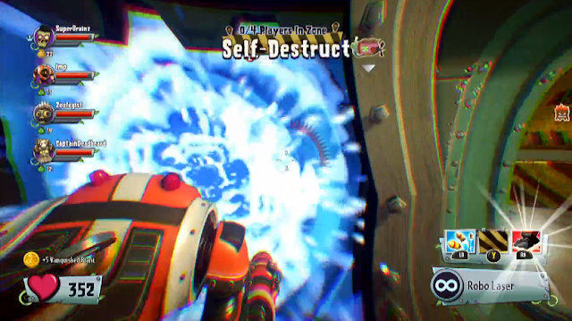  Plants vs. Zombies: Garden Warfare 2 escape self-destruct