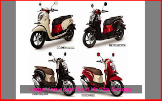 Harga dan Spesifikasi Motor Honda Scoopy