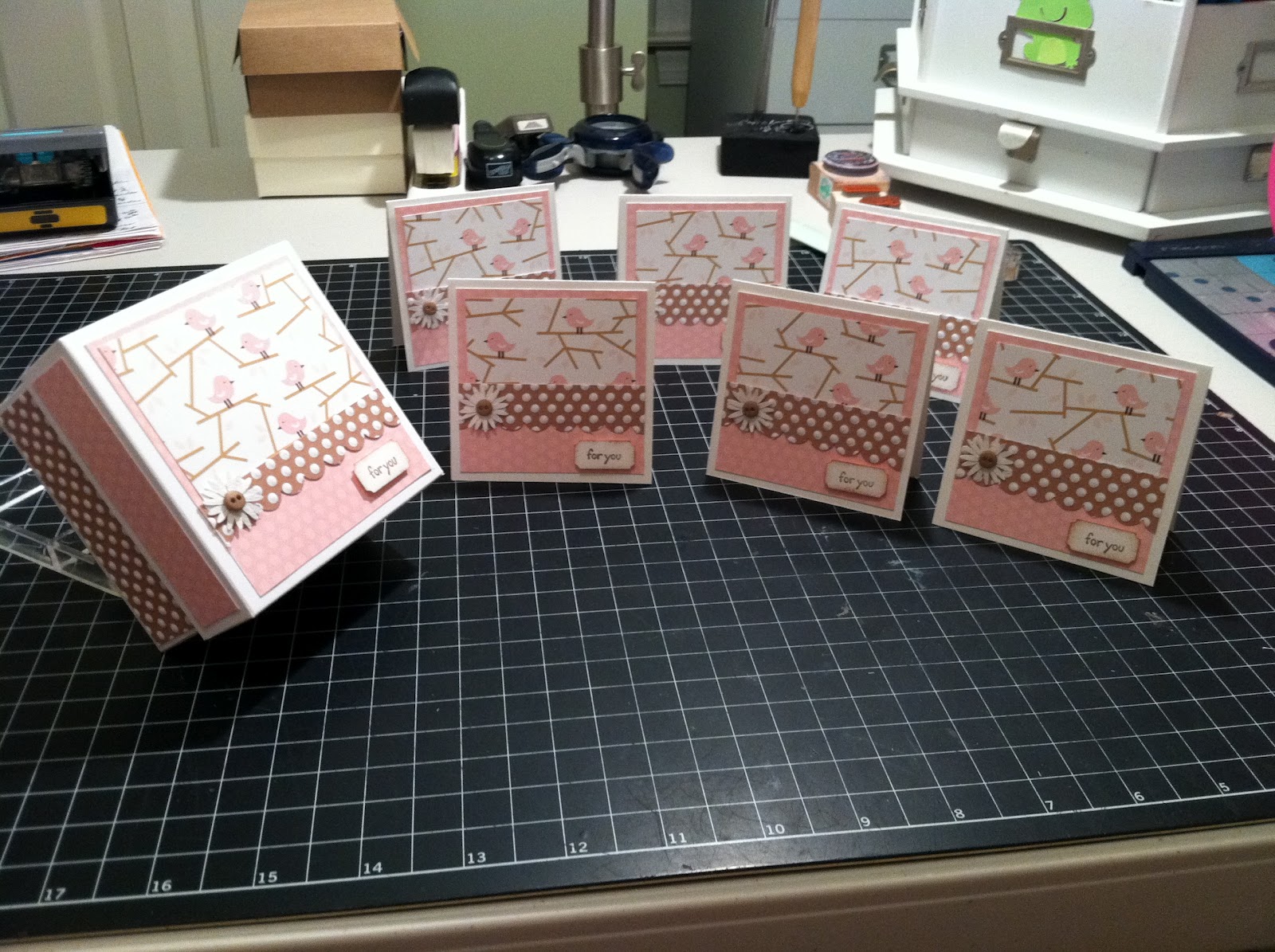 Casey's Cards & Crafts: 3x3 Gift Card Set with Matching Envelope & Box