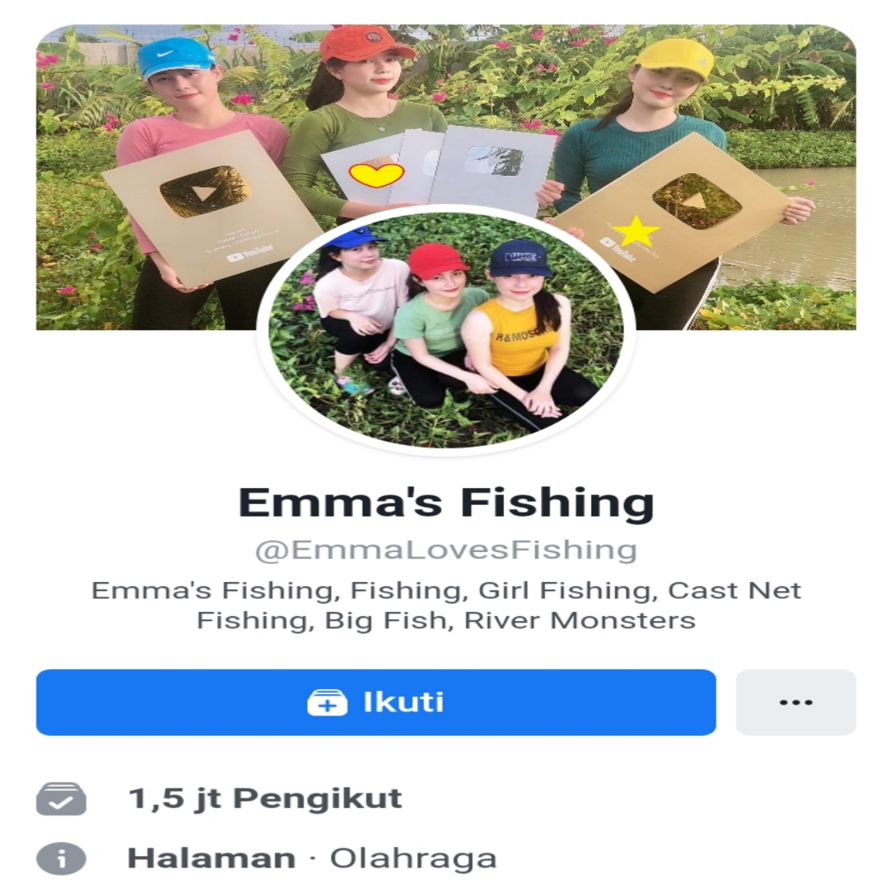 emma fishing pemancing cewek paling keren di facebook