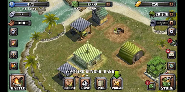 لعبة Battle Islands | لعبة حروب الجزر ومعارك الحرب العالمية الثانية ألعاب إستراتيجية