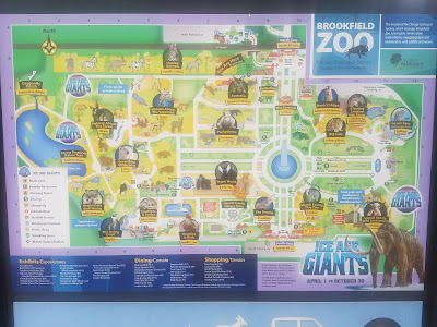 Brookfield Zoo Map